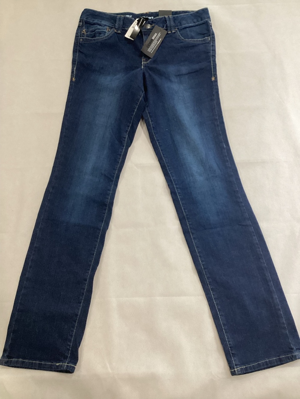 Lane Bryant Dark Blue Stretch Bootcut Jeans size 14 L (A1)